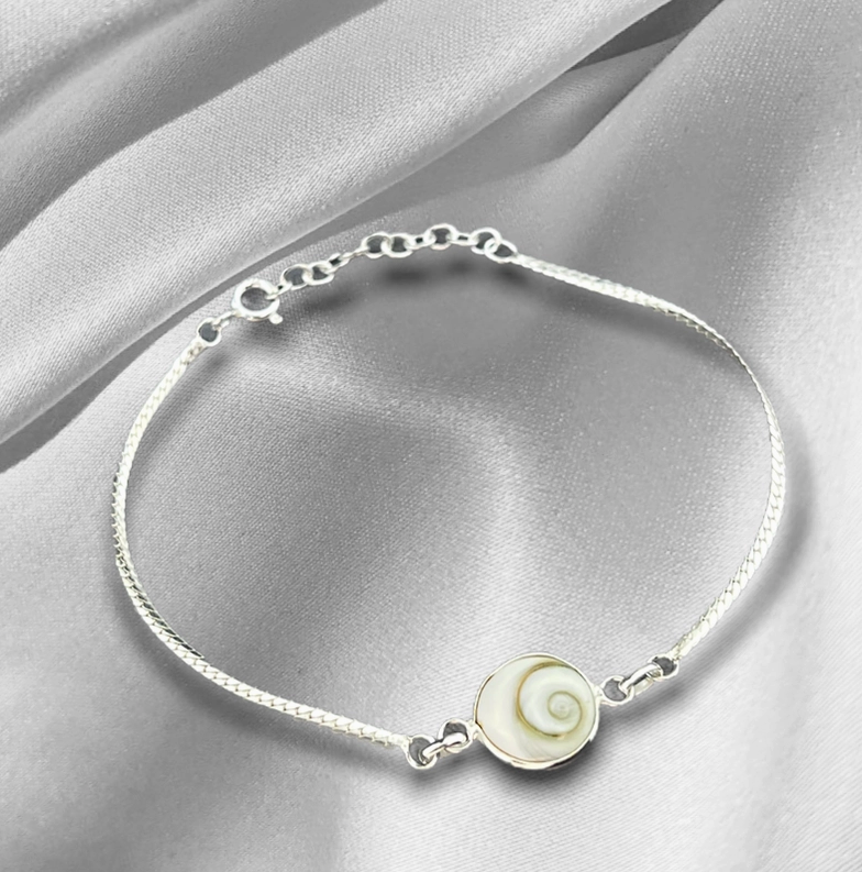 925 sterling zilveren armband Shiva's eye
