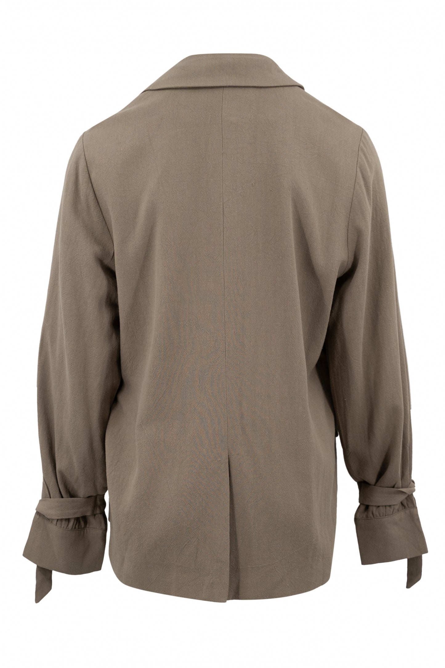 Lyvia Wrap Blazer Khaki