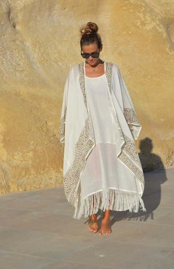 Stijlvolle Boho-Kimono
