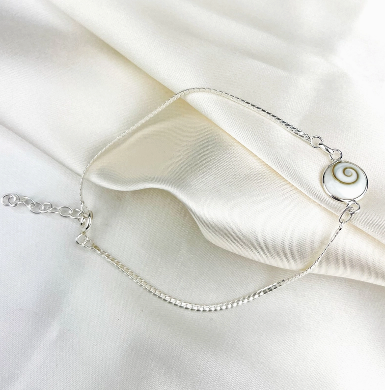 925 sterling zilveren armband Shiva's eye