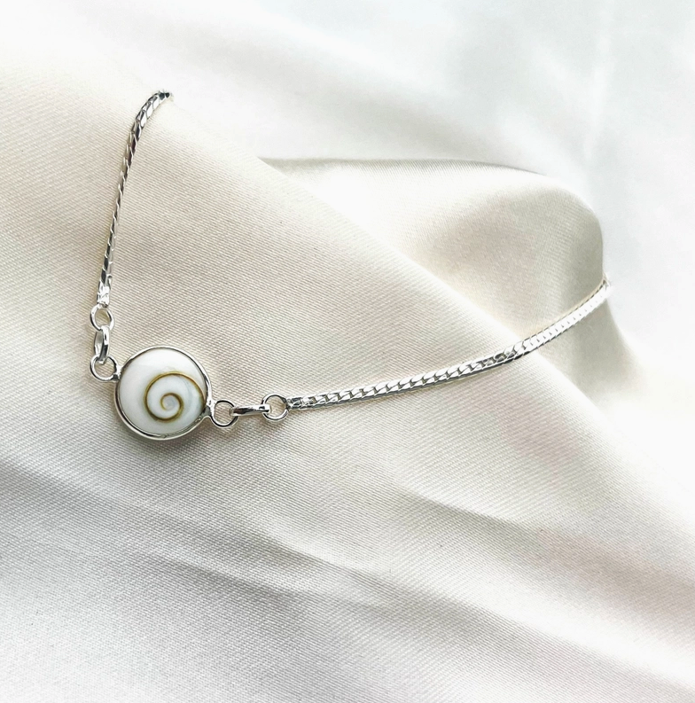 925 sterling zilveren armband Shiva's eye