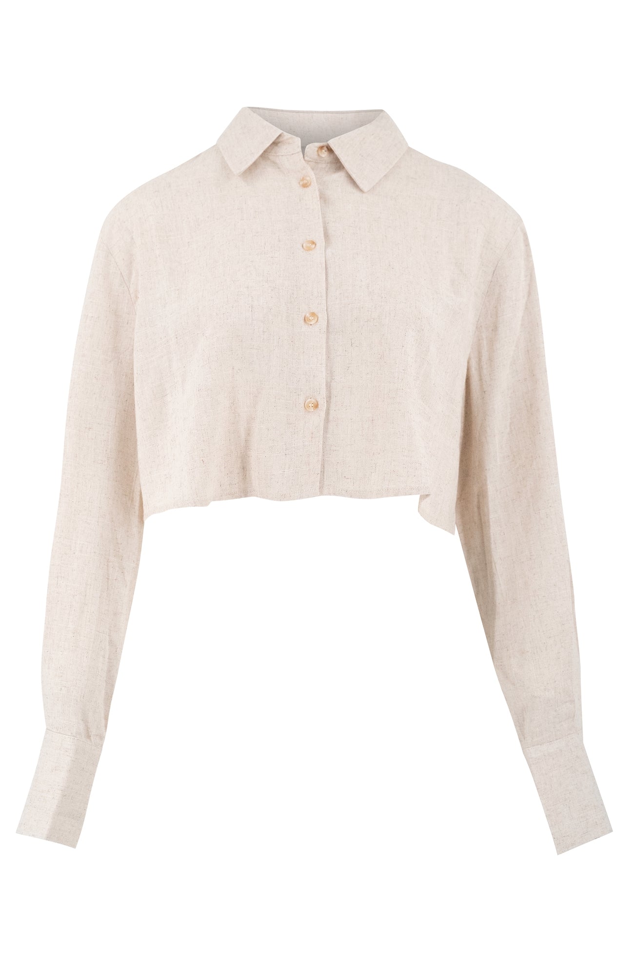 Seth cropped blouse Beige