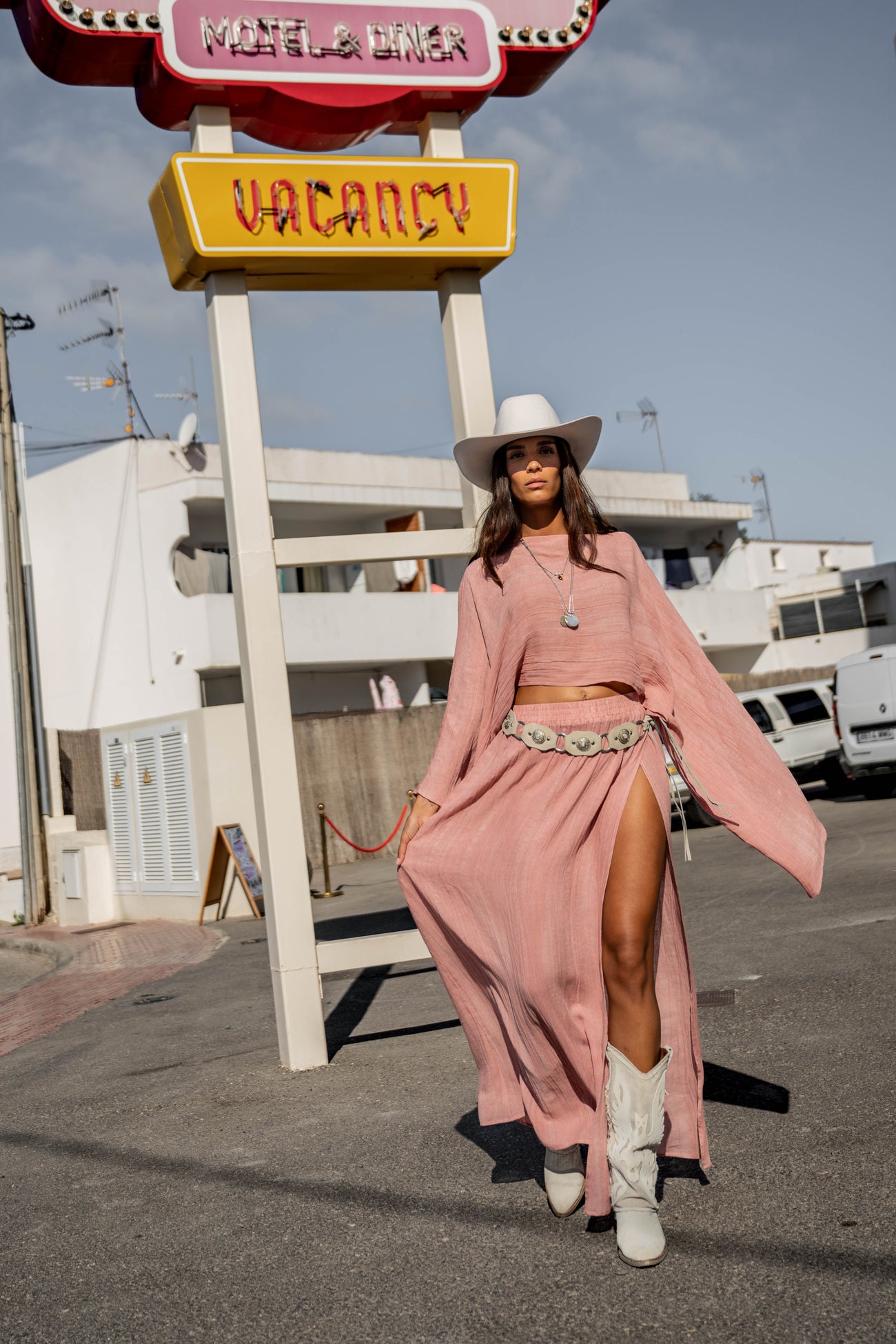 Nova Top Dusty Pink
