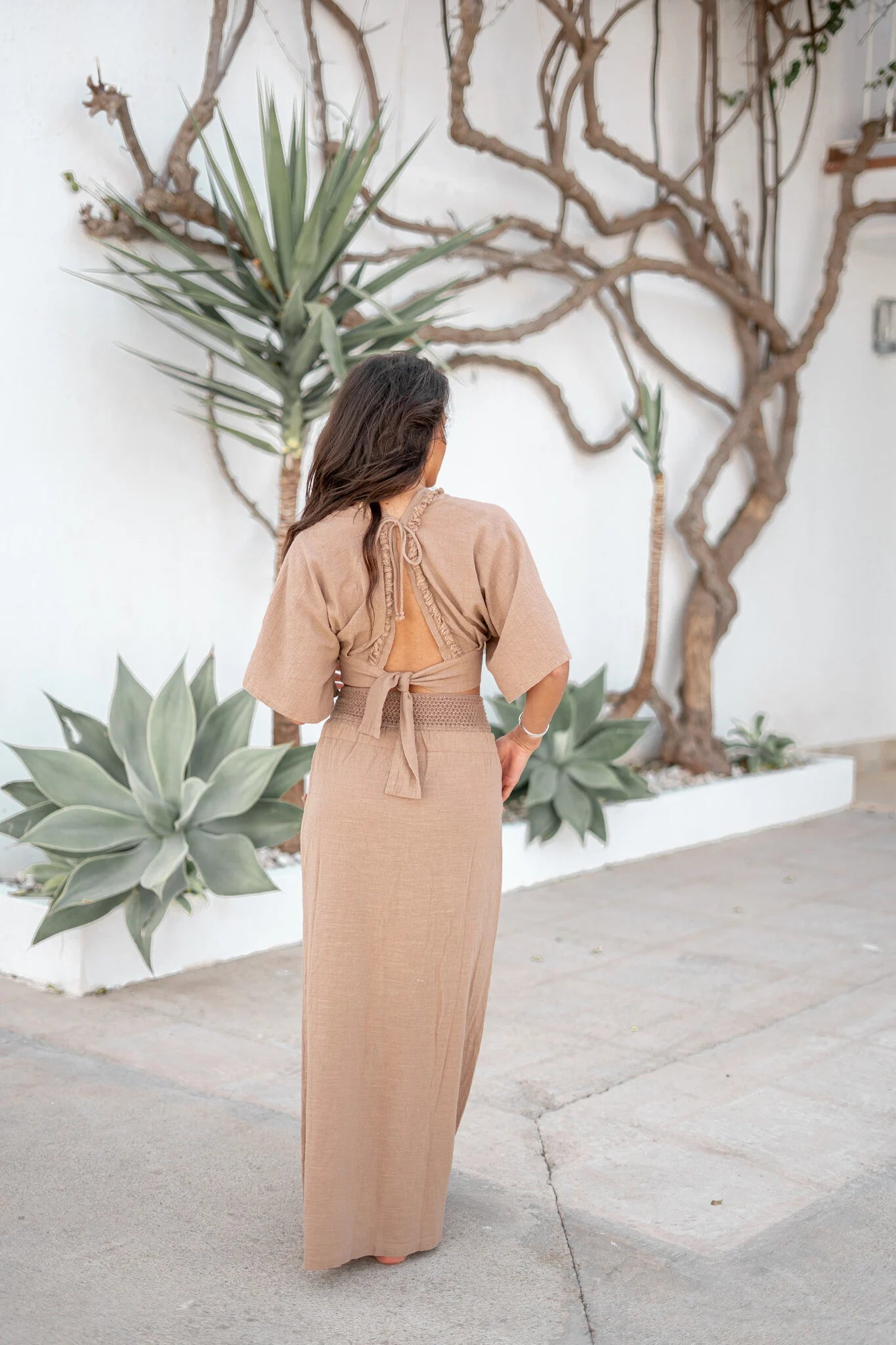 Maxi Skirt Lio Brown